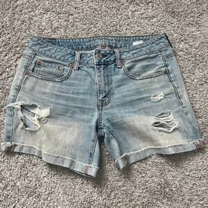 American Eagle distressed jeans shorts Size 4